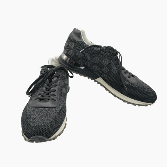 LOUIS VUITTON Run Away Damier Trainers Sneakers Men’s Size‎ 10UK 11US - Picture 1 of 14